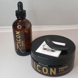 I.C.O.N.  24K hair mask & oil